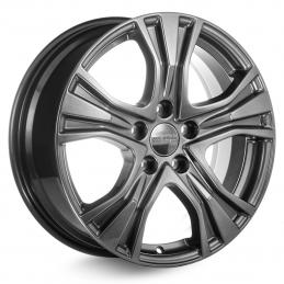 КиК Volkswagen Jetta (KC673) 7x17 PCD5x112 ET54 DIA 57.1  Дарк платинум